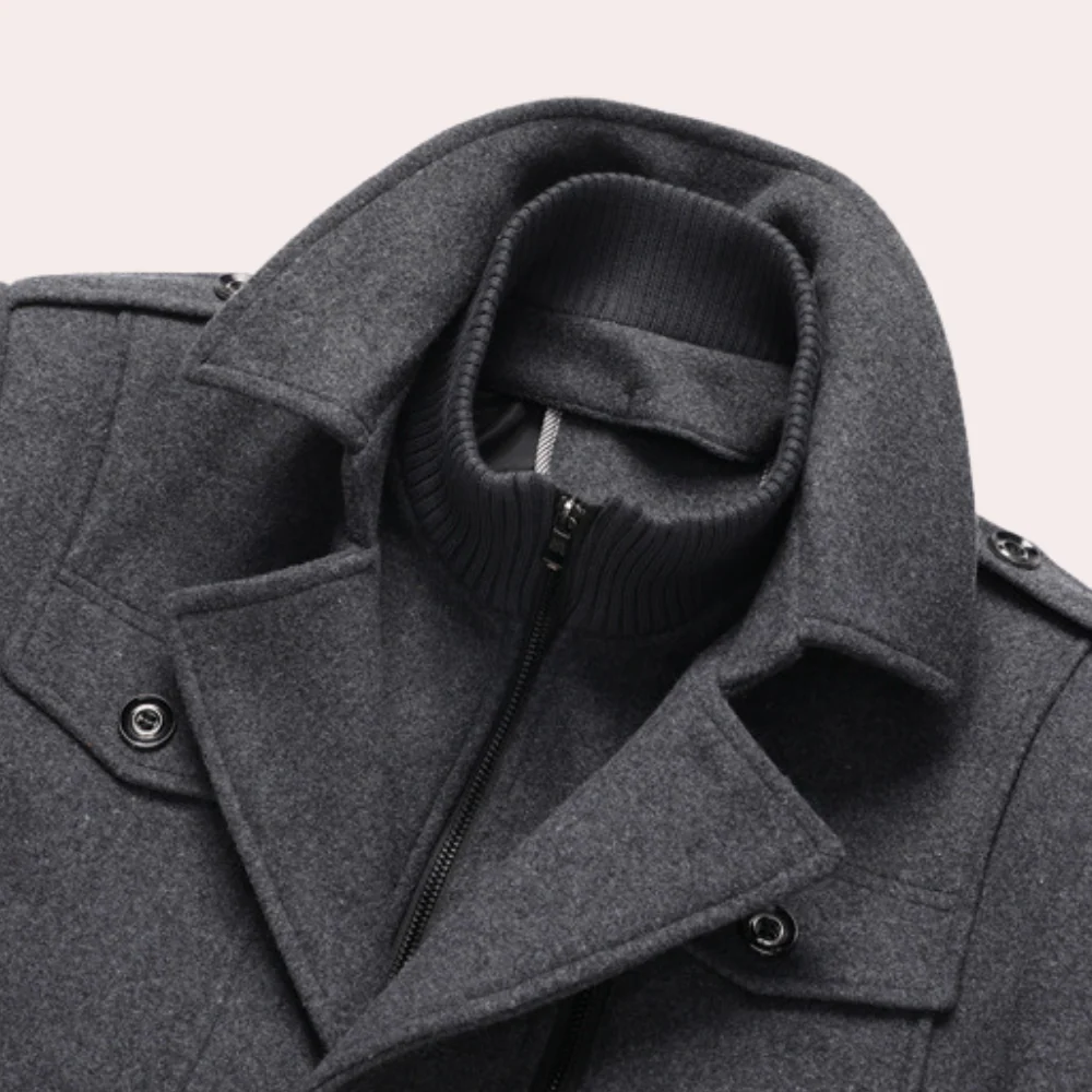 Trench-coat thermique pour homme | Coupe-vent – Image 4