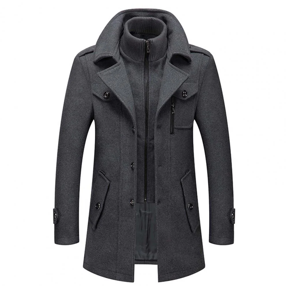 Trench-coat thermique pour homme | Coupe-vent – Image 8