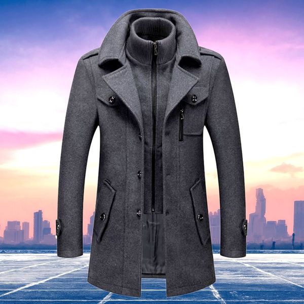 Trench-coat thermique pour homme | Coupe-vent – Image 9