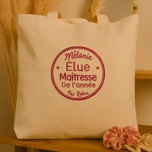 Tote bag brodé