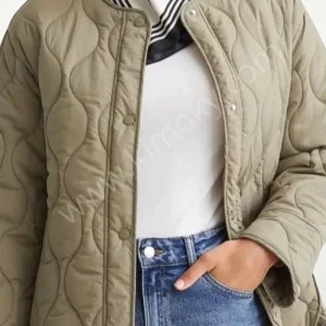 Veste Kimono Matelassé | L’Hiver Avec Élégance