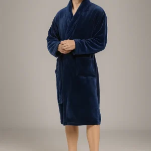 Peignoir Éponge Confortable Et Douce