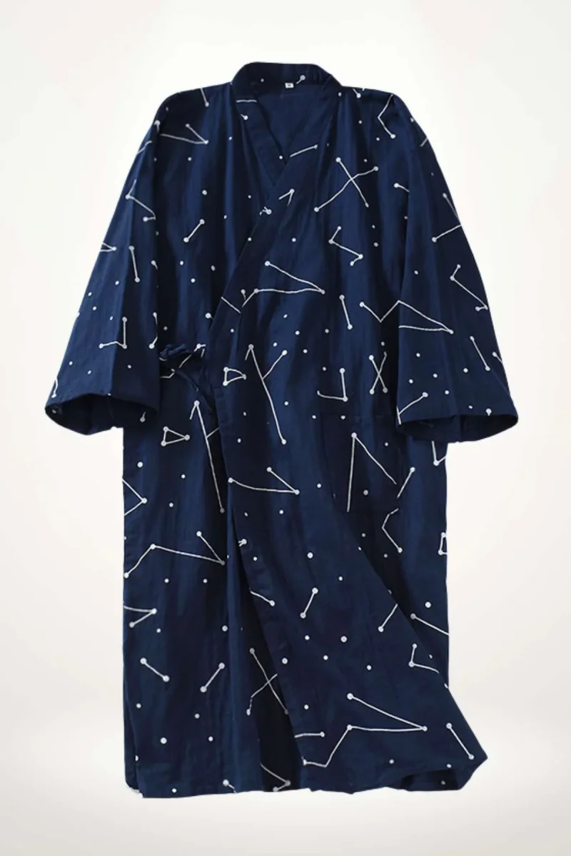 Peignoir Kimono Homme | Confort Naturel Au Quotidien – Image 2