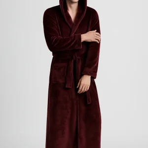 Peignoir à Capuche en Polaire Doux