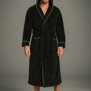 Peignoir à Capuche Épais de Qualité
