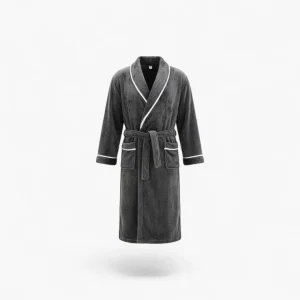 Peignoir Homme Velours et Flanelle