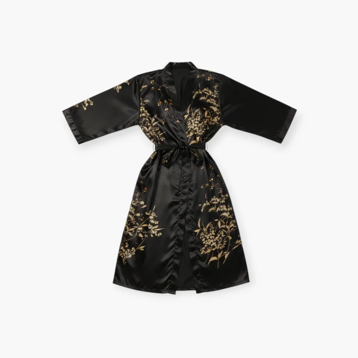 Peignoir Kimono Femme Fleuri – Image 5