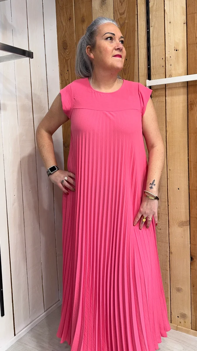 Robe longue plissée SONIA – Image 7