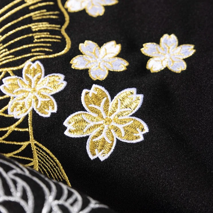 Veste Bomber Carpe Koi Brodé – Image 8