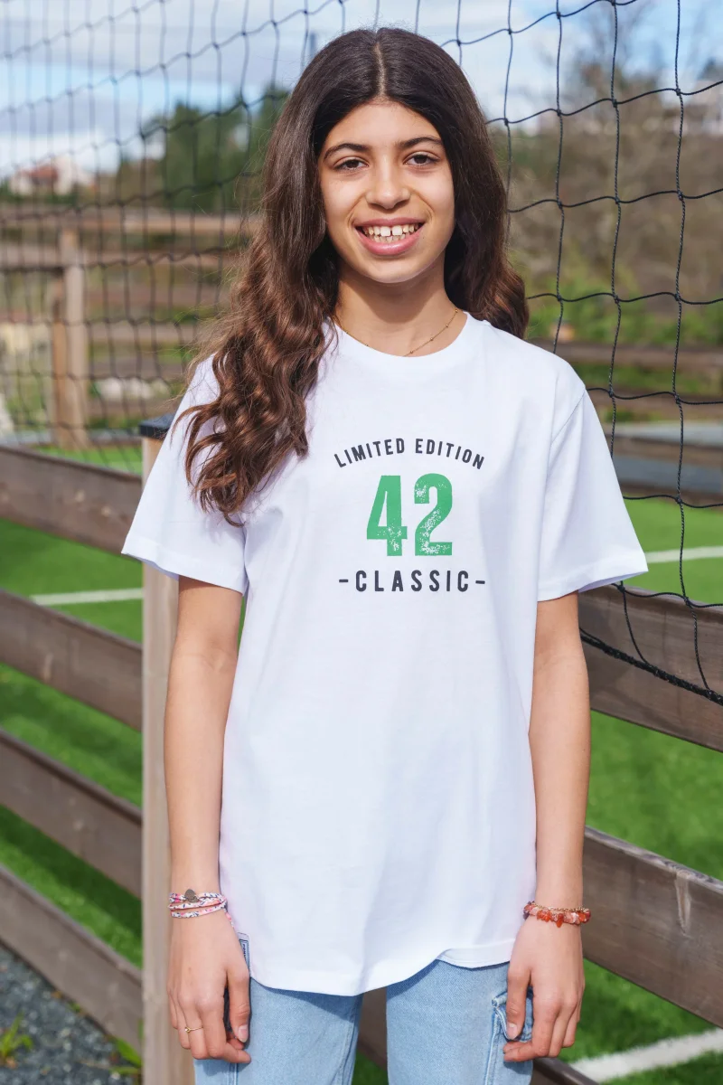 Tee-shirt édition 42 enfant blanc – Image 4