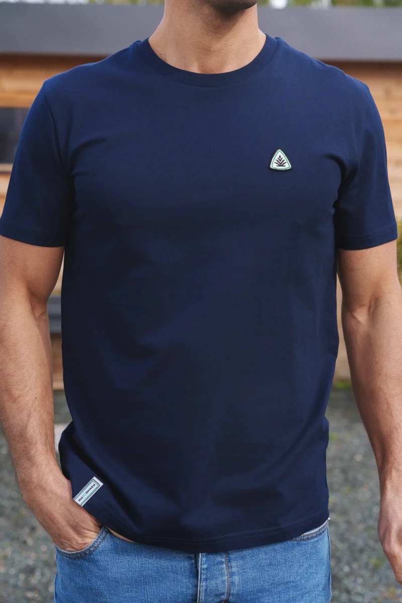 Tee-shirt classique Marine – Image 3