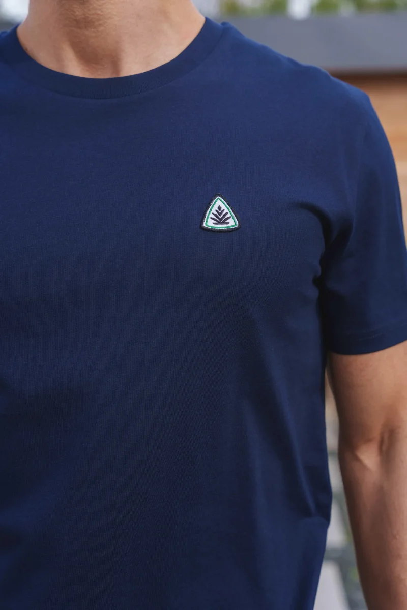 Tee-shirt classique Marine – Image 4