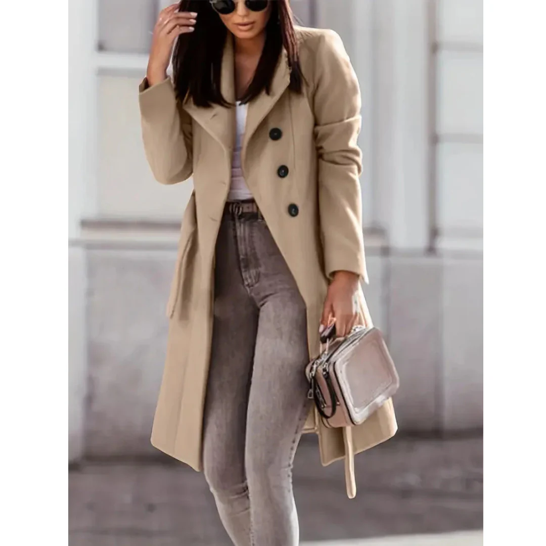 Trench-coat long pour femme | Hiver – Image 2