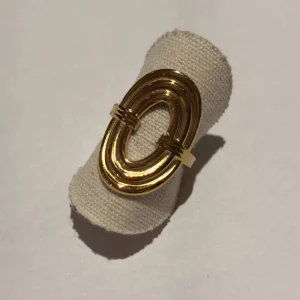 Bague Ovale en acier inoxydable