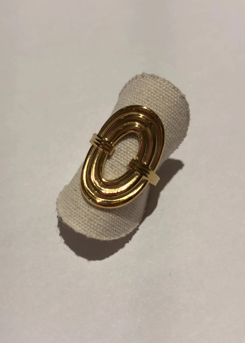 Bague Ovale en acier inoxydable – Image 2