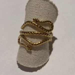 Bague serpent en acier inoxydable
