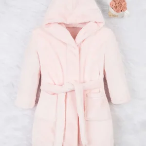 Peignoir de Bain Enfant Doux Rose