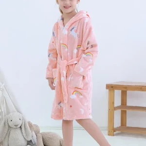 Peignoir de Bain Enfant Polaire Fille