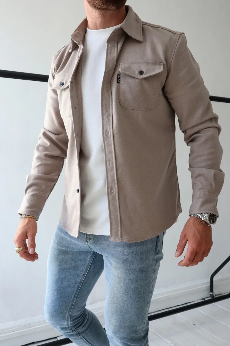 Veste de chemise moderne pour hommes | Chaud – Image 4