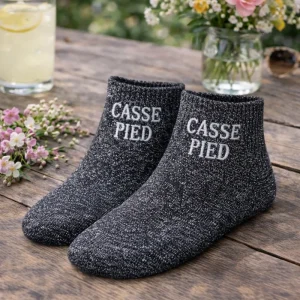Chaussettes paillettes casse pied MOON
