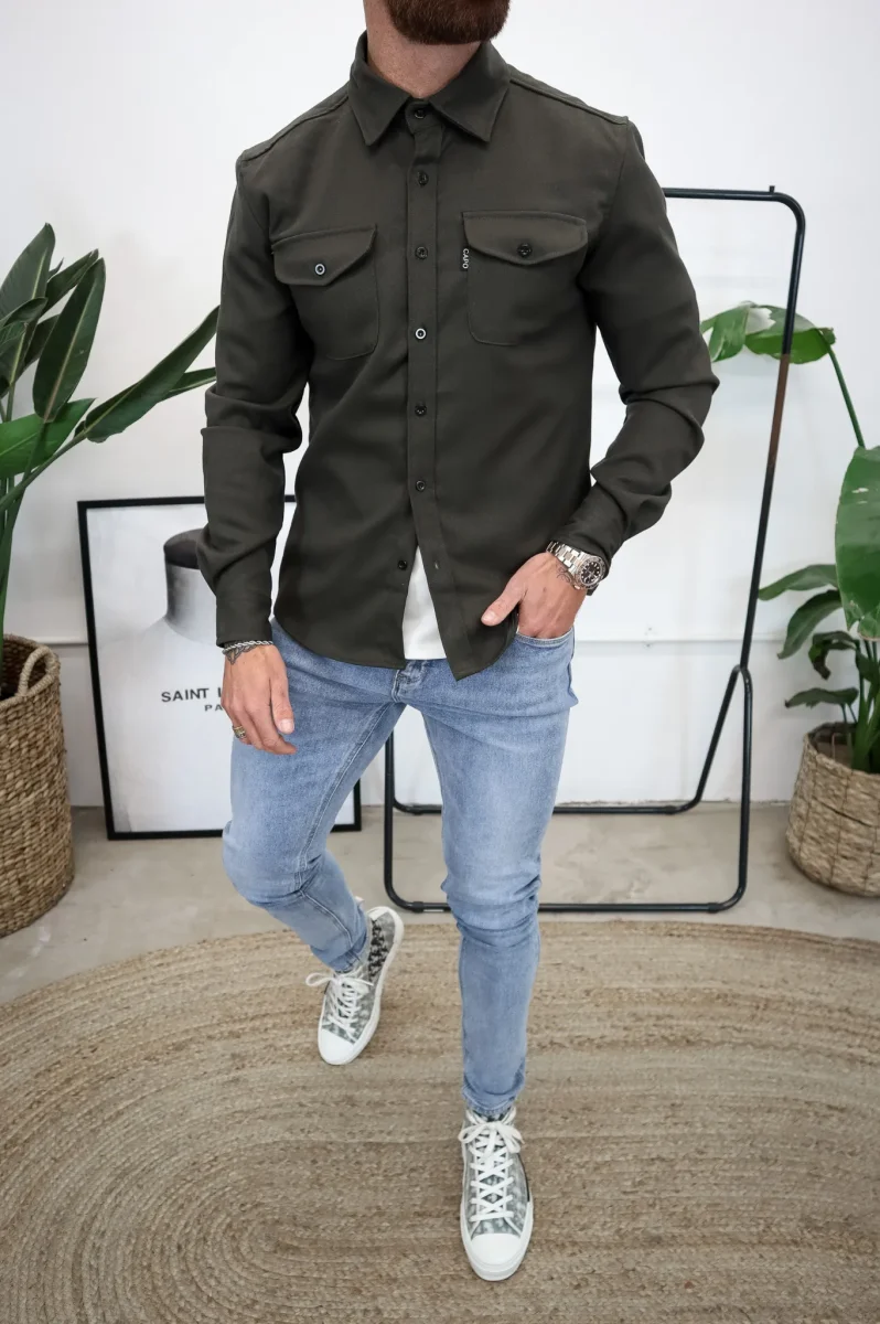 Veste de chemise moderne pour hommes | Chaud – Image 6