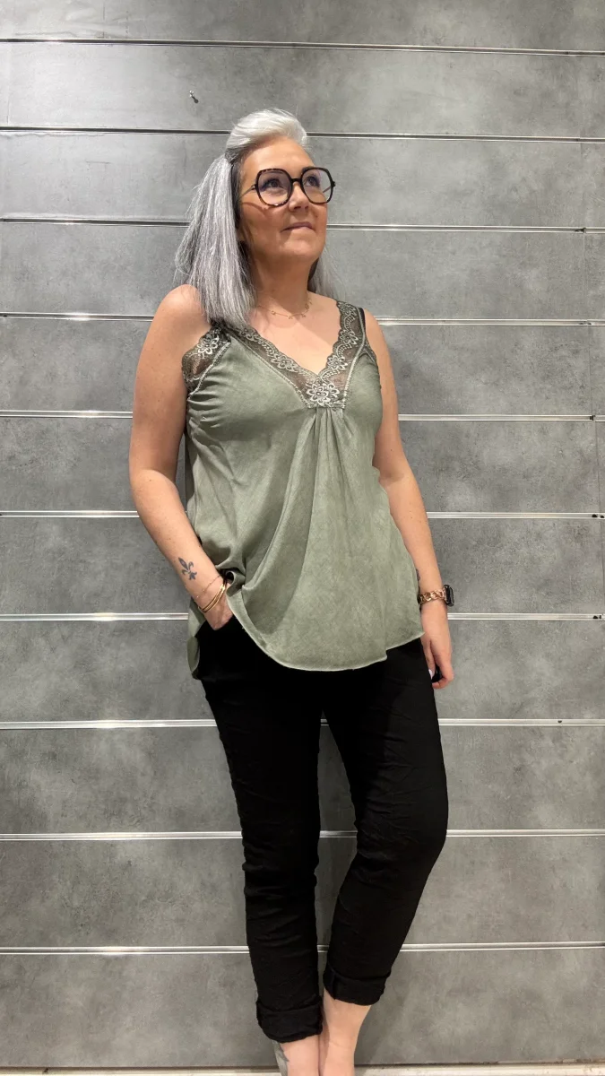 Débardeur dentelle Luis – Image 7