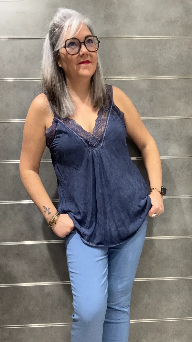 Débardeur dentelle Luis – Image 5