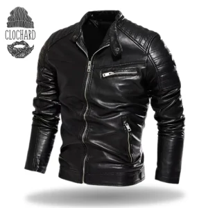 Blouson cuir synthétique ref06