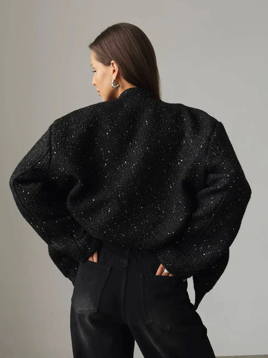 Veste à paillettes pour femmes | Chaude – Image 4