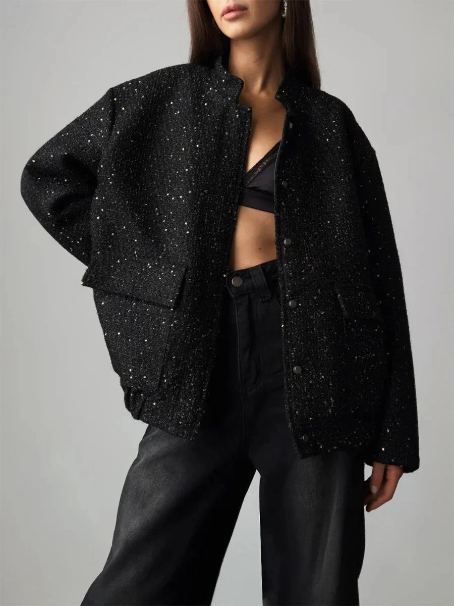 Veste à paillettes pour femmes | Chaude – Image 3