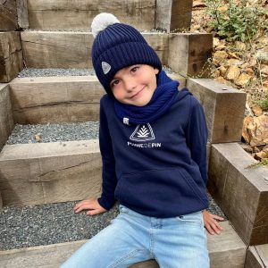 Tour de cou marine Édition limitée MADE IN AUVERGNE RHÔNE- ALPES