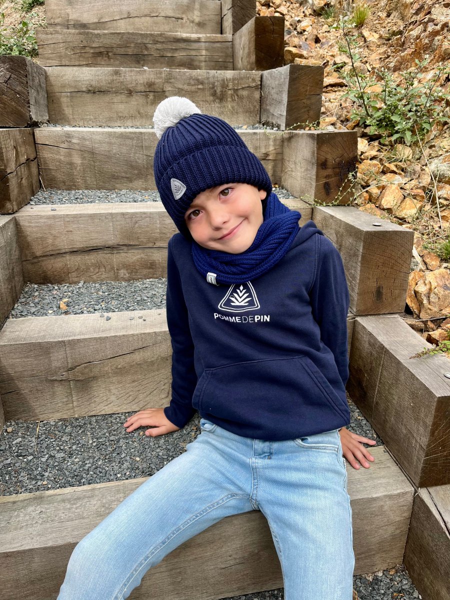 Tour de cou marine Édition limitée MADE IN AUVERGNE RHÔNE- ALPES – Image 2