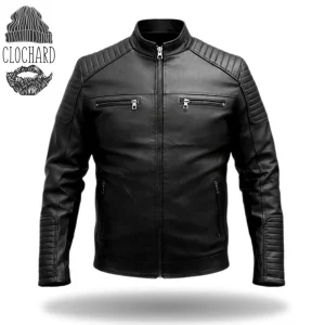 Blouson cuir synthétique ref45