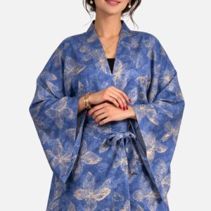 Haori Femme | Le Murmure Des Ailes Enlavandées