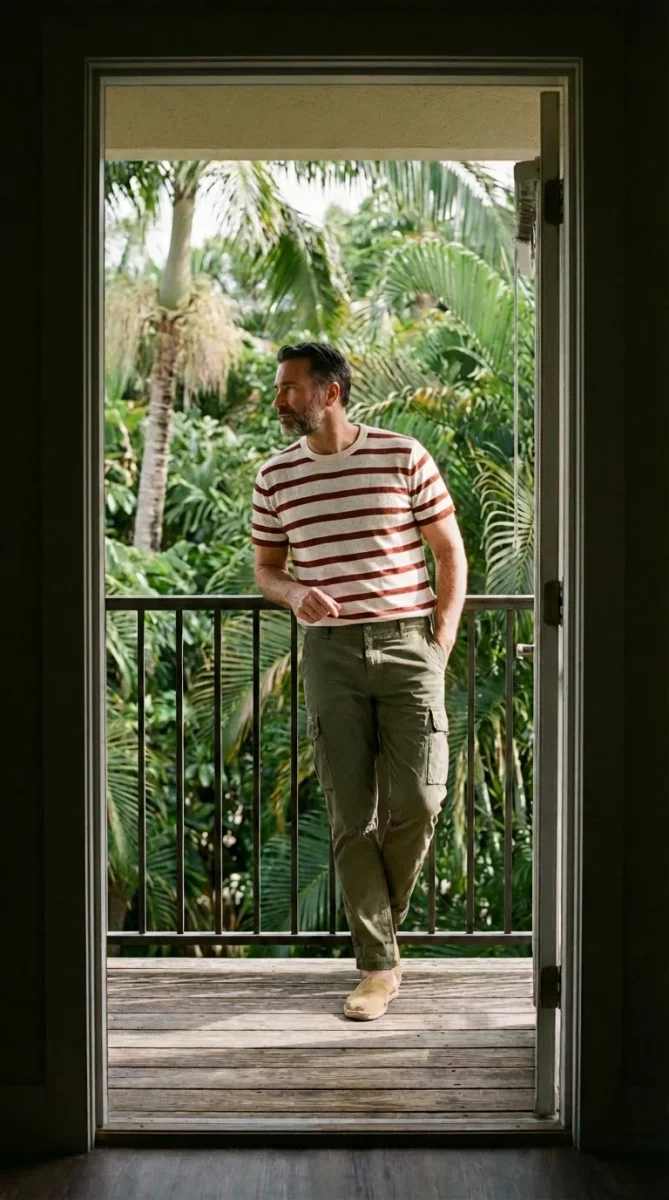 Chile pantalone cargo uomo in raso stretch extra slim fit ① – Image 2