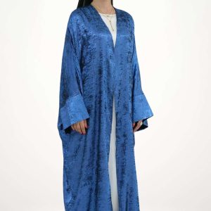 Kimono Abaya Femme | Pureté et douceur en bleu