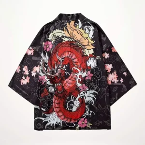 Kimono Court Japonais Femme | Look Tokyo