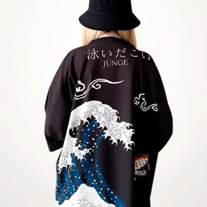 Kimono Court Japonais Femme | Mode Nippone