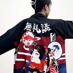 Kimono Court Japonais Femme | Streetstyle