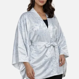 Kimono Femme Chic | Le Silence Des Jardins Brumeux