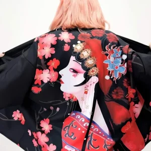 Kimono Femme Court | Streetstyle Shibuya