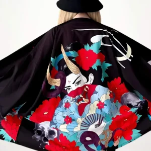 Kimono Femme Été | Streetwear Tokyo Summer