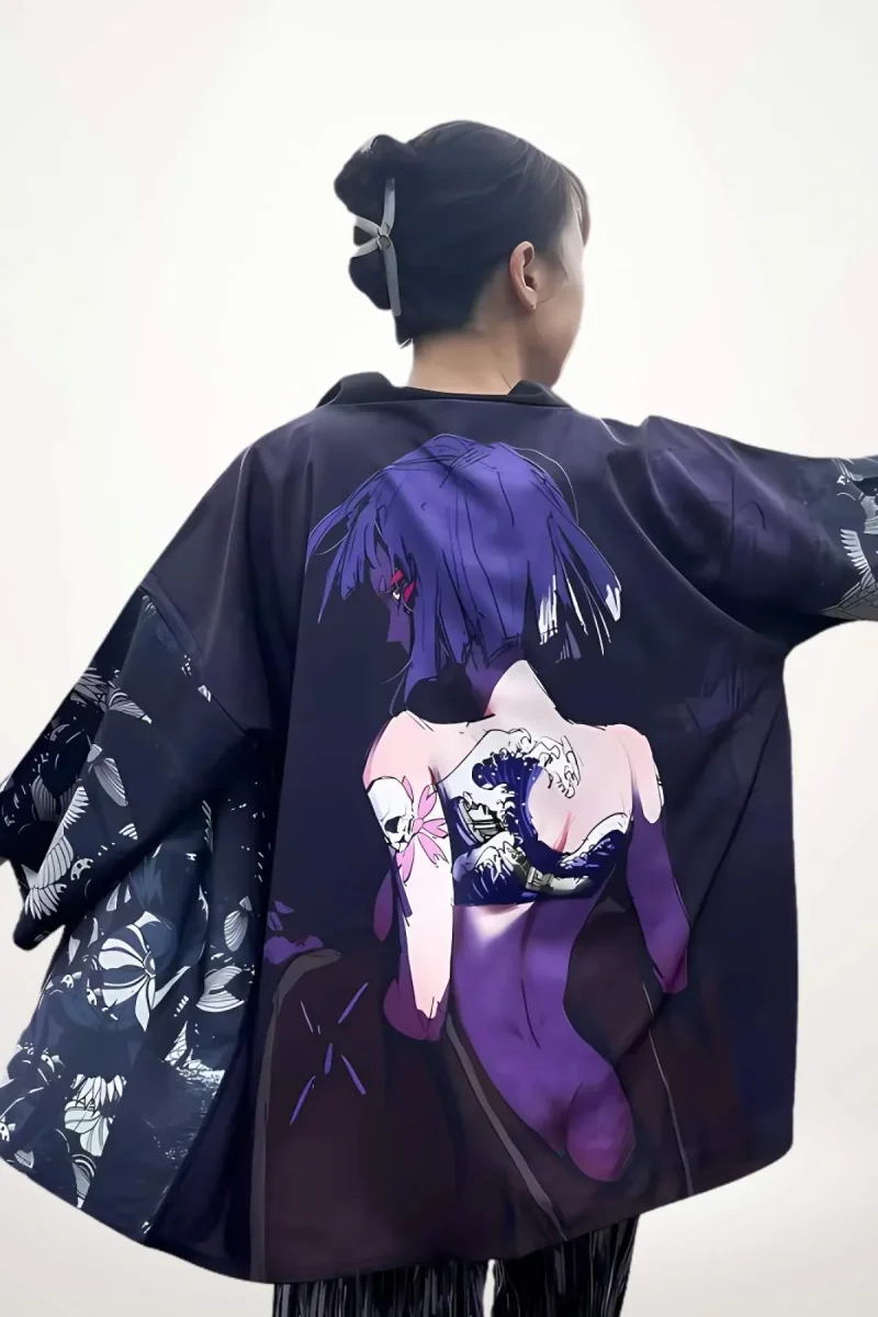 Kimono Léger Femme | Élégance Street Nippone – Image 4