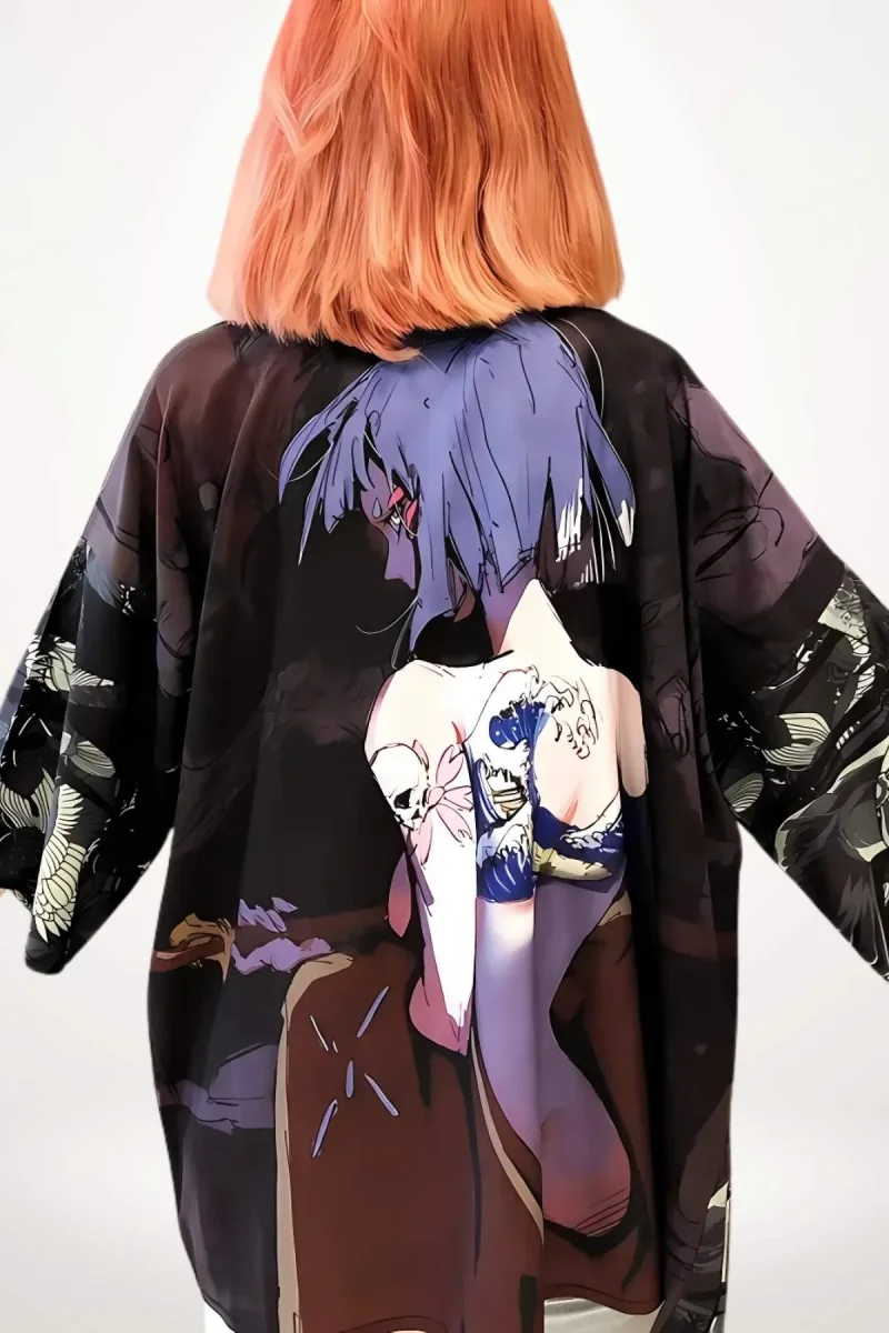 Kimono Léger Femme | Élégance Street Nippone – Image 2
