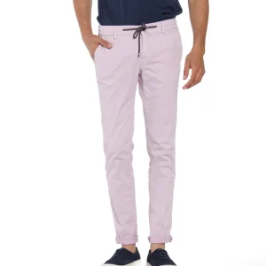 Milano Jogger pantalone chino jogger uomo in cotone e tencel extra slim fit