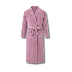 Peignoir Femme Polaire Flanelle Long