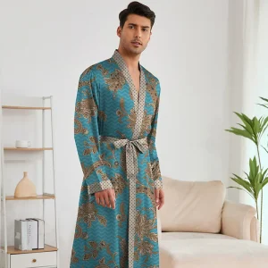 Peignoir homme kimono