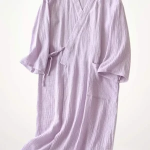 Peignoir Kimono Coton Femme | Douceur Absolue