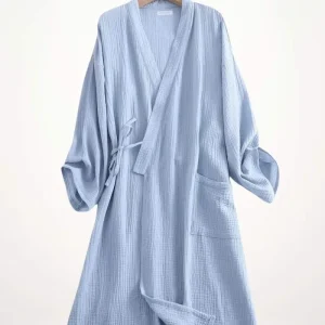 Peignoir Kimono Coton Homme | Confort Moelleux