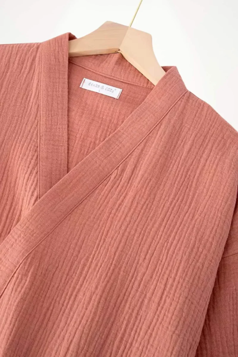 Kimono Peignoir Japonais Femme | Cocon De Sérénité Nippone – Image 3